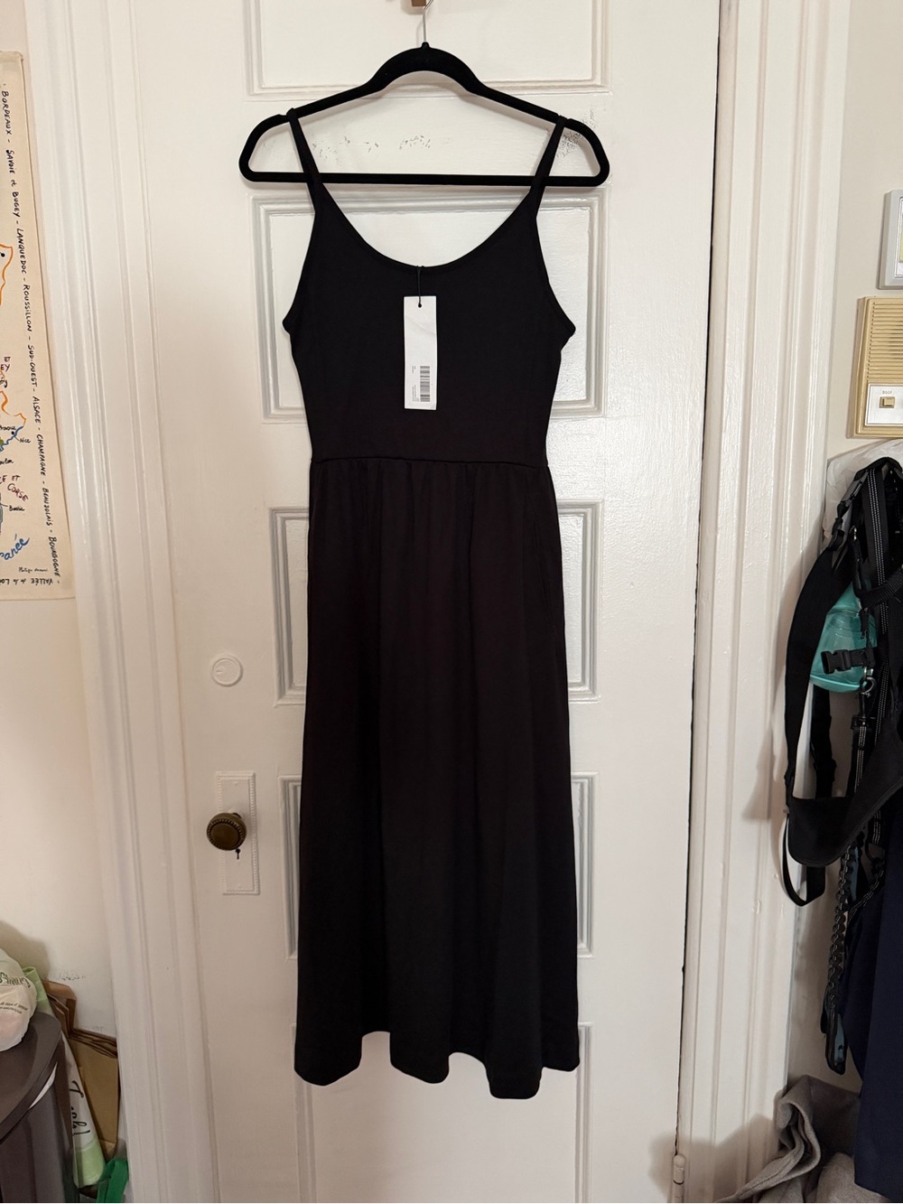 KOTN Black Sleeveless Ballet Midi Dress size medium